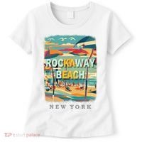 Rockaway Beach New York Queens Ny Surfing Women's T-Shirt thumb 0