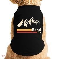 Retro Bend Oregon Mountains Doggie Tank thumb 0