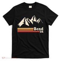 Retro Bend Oregon Mountains T-Shirt thumb 0