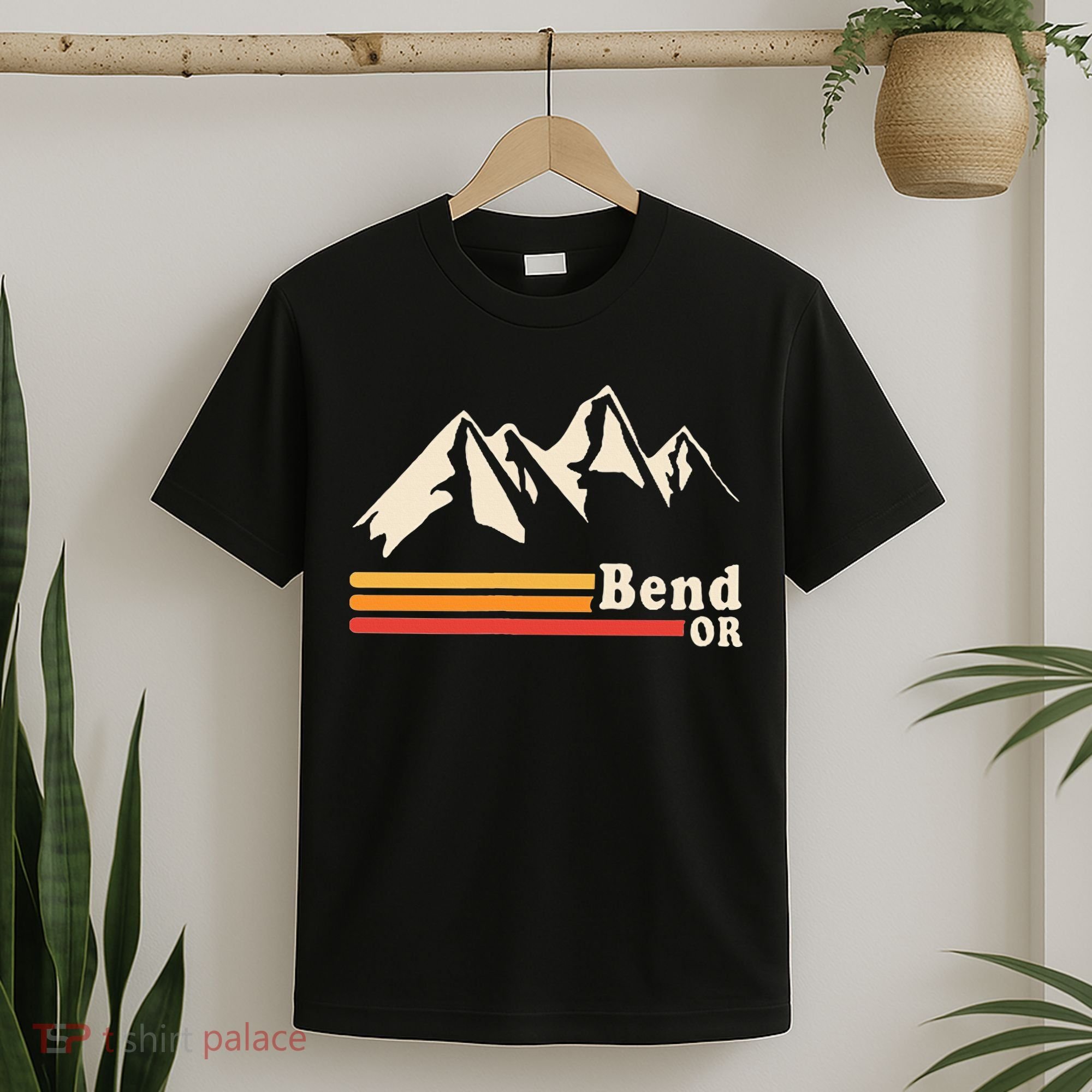 Retro Bend Oregon Mountains T-Shirt