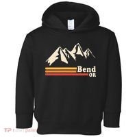 Retro Bend Oregon Mountains Toddler Hoodie thumb 0