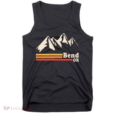 Retro Bend Oregon Mountains Tank Top