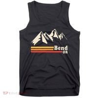 Retro Bend Oregon Mountains Tank Top thumb 0