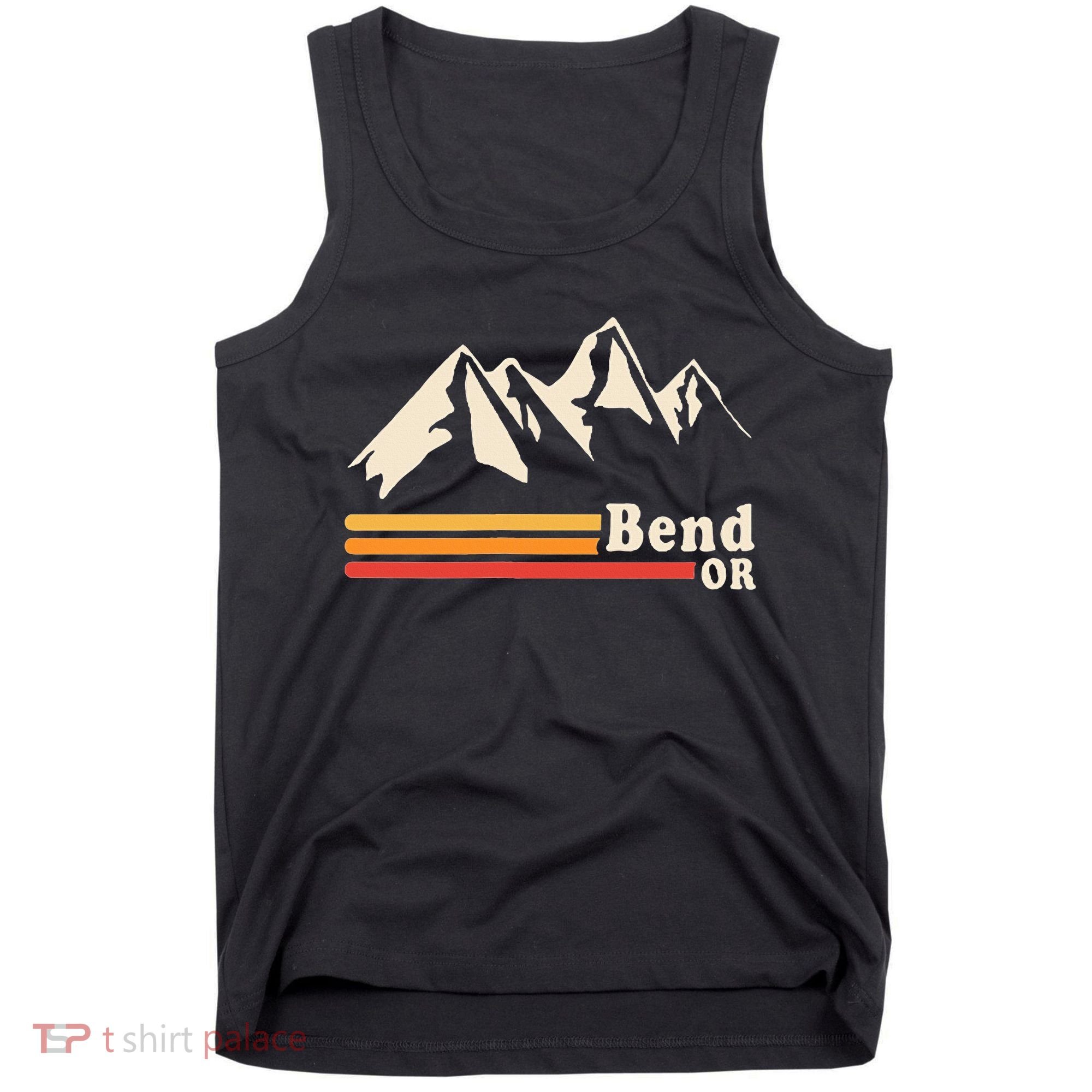 Retro Bend Oregon Mountains Tank Top