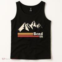 Retro Bend Oregon Mountains Tank Top thumb 2