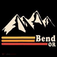 Retro Bend Oregon Mountains Tank Top thumb 6