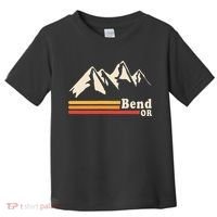 Retro Bend Oregon Mountains Toddler T-Shirt thumb 0
