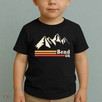 Retro Bend Oregon Mountains Toddler T-Shirt thumb 2