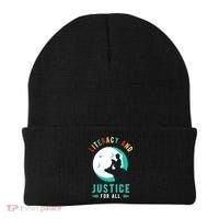 Reading Books Or Literacy And Justice Ll Cool Gift Beanie thumb 0