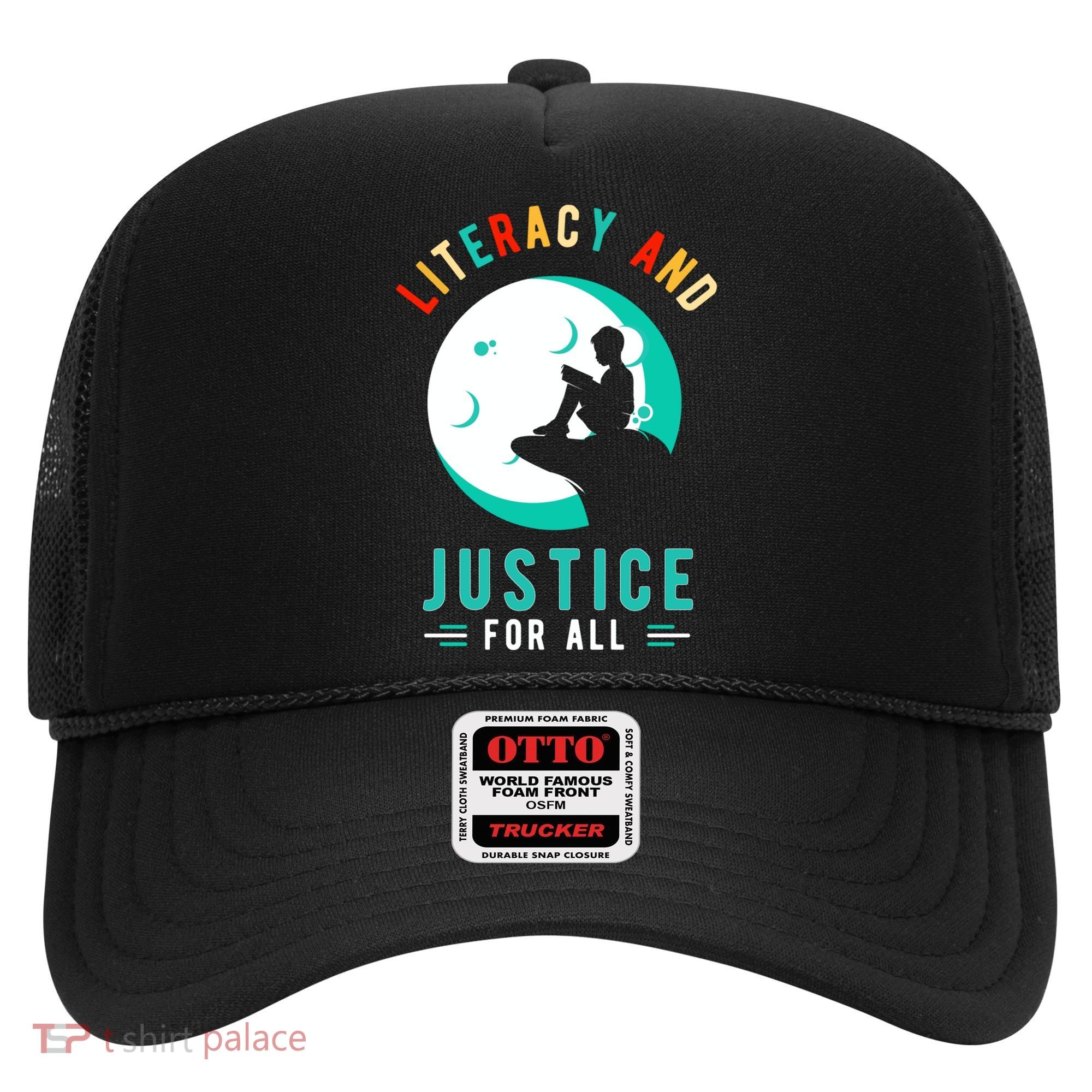 Reading Books Or Literacy And Justice Ll Cool Gift Hat