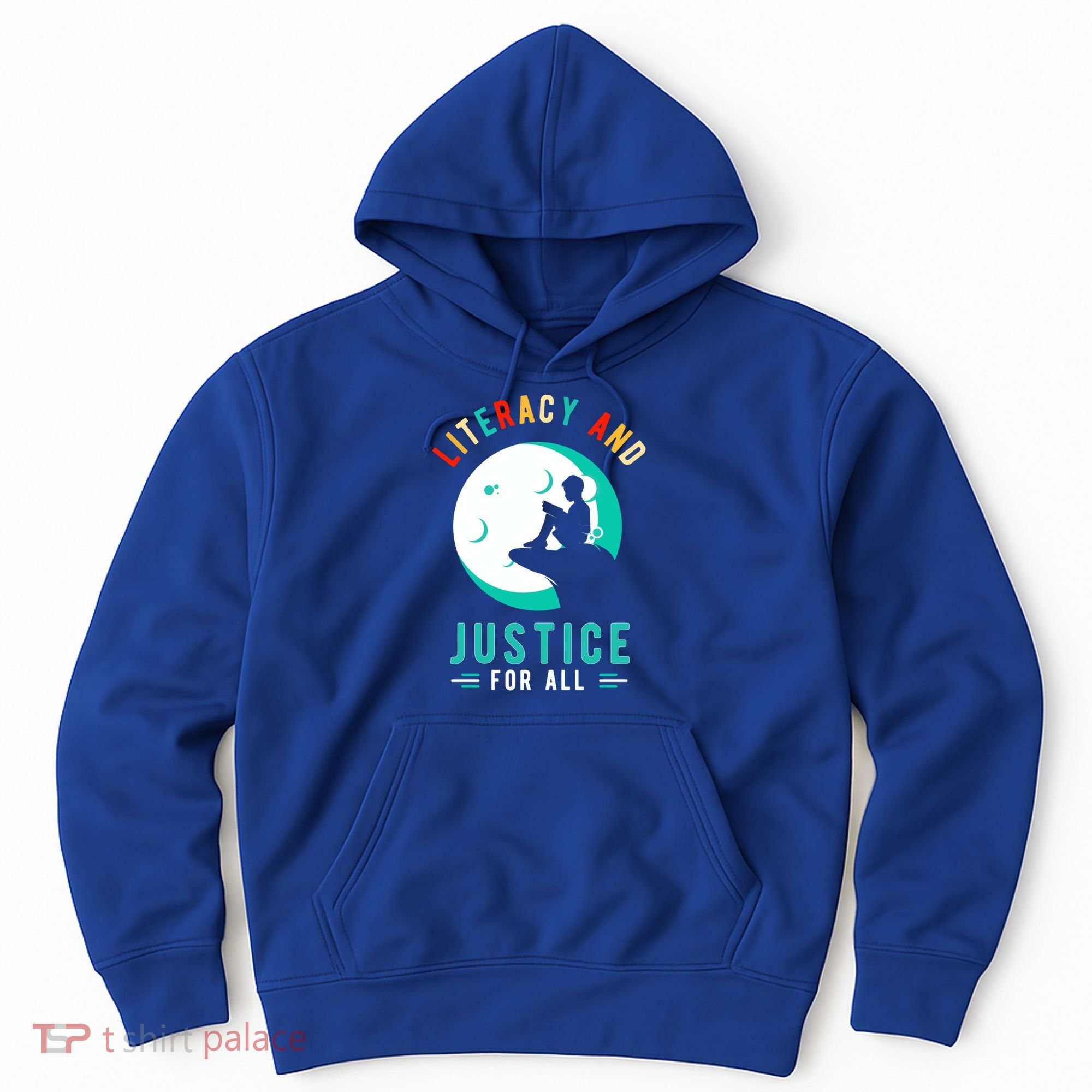 Reading Books Or Literacy And Justice Ll Cool Gift Hoodie