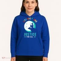 Reading Books Or Literacy And Justice Ll Cool Gift Hoodie thumb 5