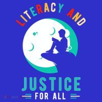 Reading Books Or Literacy And Justice Ll Cool Gift Mousepad thumb 1