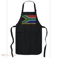 Rugby Ball Pattern South Africa Flag Apron thumb 0