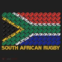 Rugby Ball Pattern South Africa Flag Beanie thumb 2