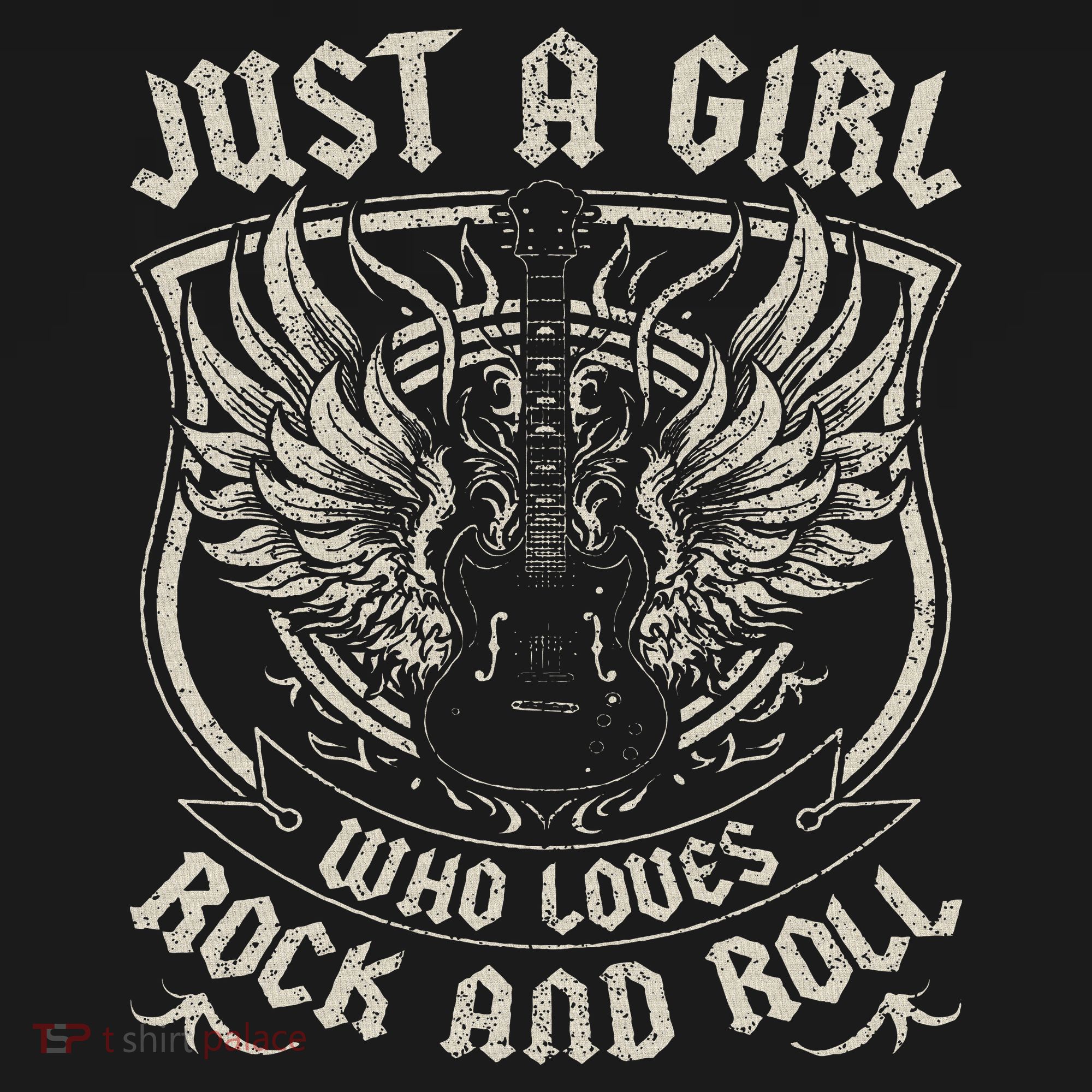 Rock Band Rock Concert Just A Girl Who Loves Rock And Roll Women's Hoodie