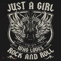 Rock Band Rock Concert Just A Girl Who Loves Rock And Roll Women's Tank Top thumb 5