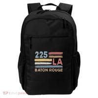 Retro Baton Rouge Area Code 225 Residents State Louisiana Backpack thumb 0