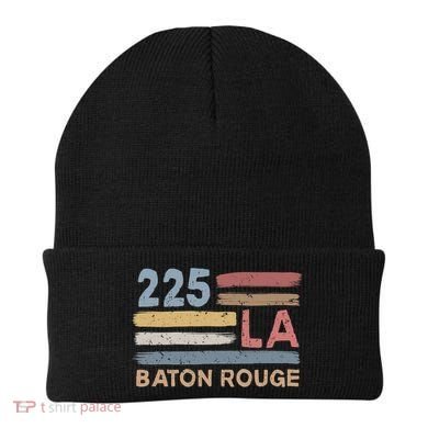 Retro Baton Rouge Area Code 225 Residents State Louisiana Beanie