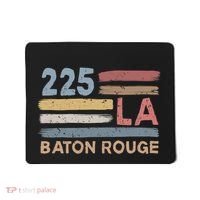 Retro Baton Rouge Area Code 225 Residents State Louisiana Mousepad thumb 0