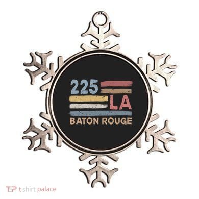 Retro Baton Rouge Area Code 225 Residents State Louisiana Ornament