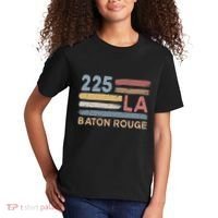 Retro Baton Rouge Area Code 225 Residents State Louisiana Kids T-Shirt thumb 2