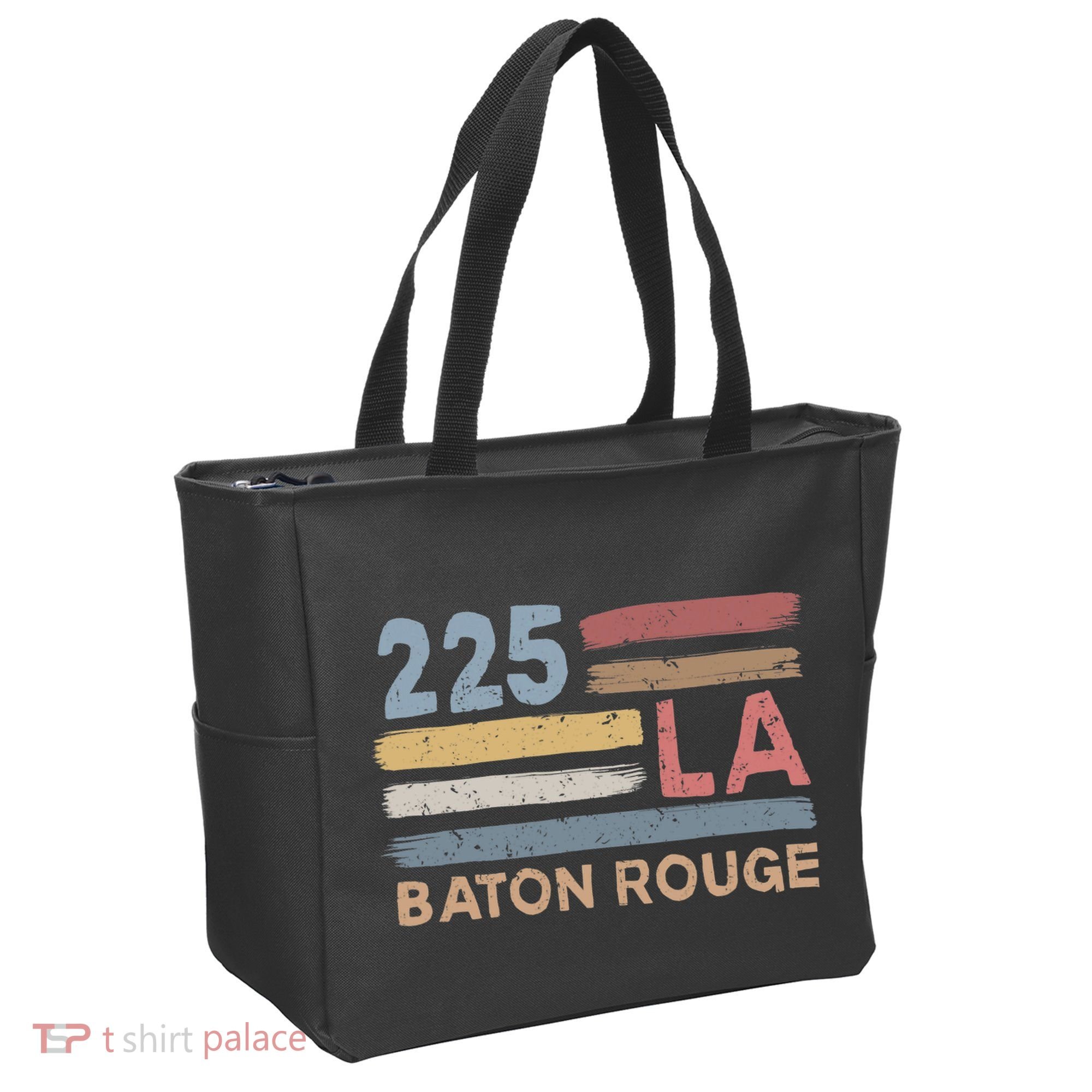 Retro Baton Rouge Area Code 225 Residents State Louisiana Tote Bag