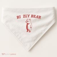 Rizzly Bear USA-Made Doggie Bandana thumb 0