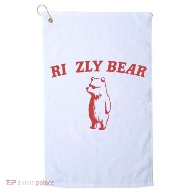 Rizzly Bear Golf Towel
