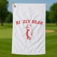 Rizzly Bear Golf Towel thumb 1