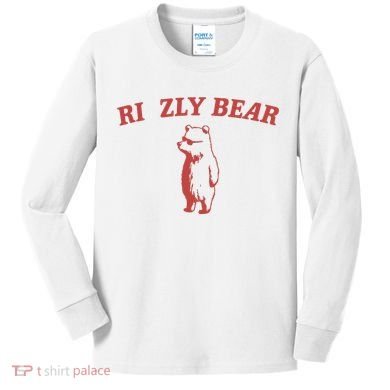 Rizzly Bear Kids Long Sleeve Shirt