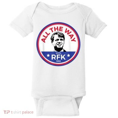 RFK Bobby Robert F Kennedy Baby Bodysuit