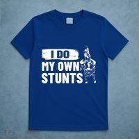 Rodeo Bull Rider I Do My Own Stunts Rodeo Party Bull Riding Gift T-Shirt thumb 5