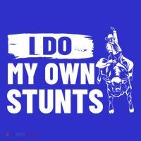 Rodeo Bull Rider I Do My Own Stunts Rodeo Party Bull Riding Gift Women's Tank Top thumb 5