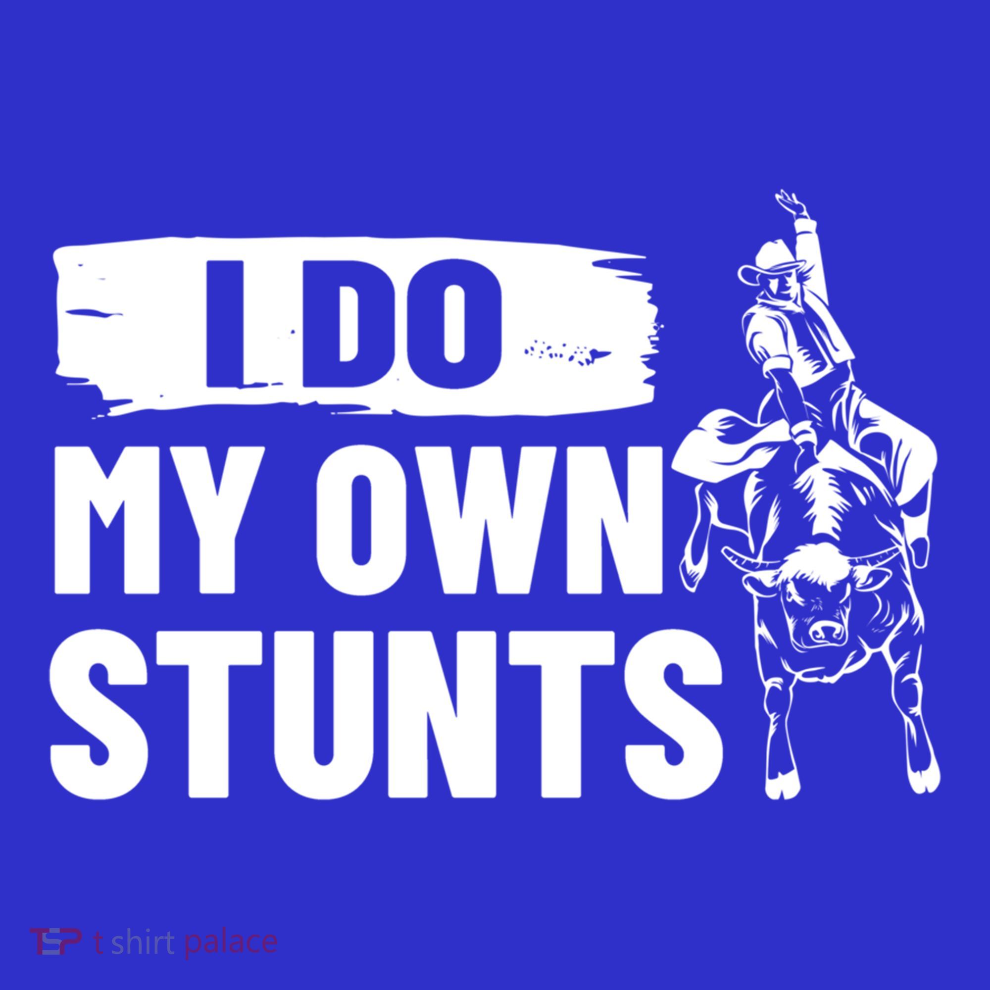 Rodeo Bull Rider I Do My Own Stunts Rodeo Party Bull Riding Gift Women's Tank Top