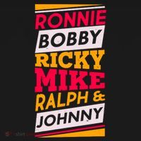 Ronnie Bobby Ricky Mike Ralph And Johnny Women's Hoodie thumb 2