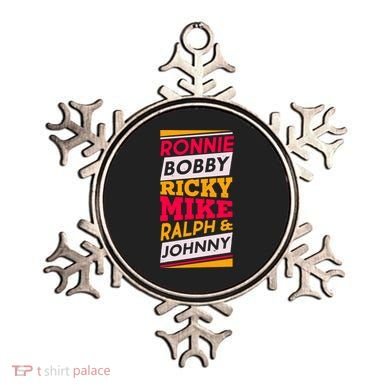 Ronnie Bobby Ricky Mike Ralph And Johnny Ornament