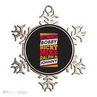 Ronnie Bobby Ricky Mike Ralph And Johnny Ornament thumb 0