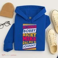 Ronnie Bobby Ricky Mike Ralph And Johnny Hoodie thumb 4