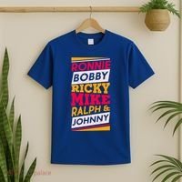 Ronnie Bobby Ricky Mike Ralph And Johnny T-Shirt thumb 2