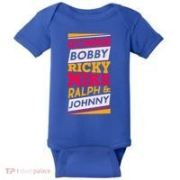 Ronnie Bobby Ricky Mike Ralph And Johnny Baby Bodysuit thumb 0
