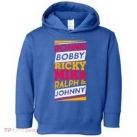 Ronnie Bobby Ricky Mike Ralph And Johnny Toddler Hoodie thumb 0