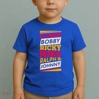 Ronnie Bobby Ricky Mike Ralph And Johnny Toddler T-Shirt thumb 2