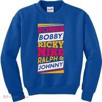 Ronnie Bobby Ricky Mike Ralph And Johnny Kids Sweatshirt thumb 0