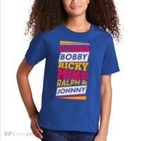 Ronnie Bobby Ricky Mike Ralph And Johnny Kids T-Shirt thumb 2
