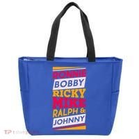 Ronnie Bobby Ricky Mike Ralph And Johnny Tote Bag thumb 0