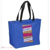 Ronnie Bobby Ricky Mike Ralph And Johnny Tote Bag thumb 2