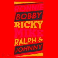 Ronnie Bobby Ricky Mike Ralph And Johnny Santa Hat thumb 1