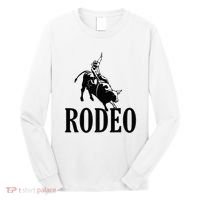 Rodeo Bull Rider Cowboy Riding A Bull At The Rodeo Long Sleeve Shirt thumb 0