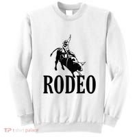 Rodeo Bull Rider Cowboy Riding A Bull At The Rodeo Sweatshirt thumb 0